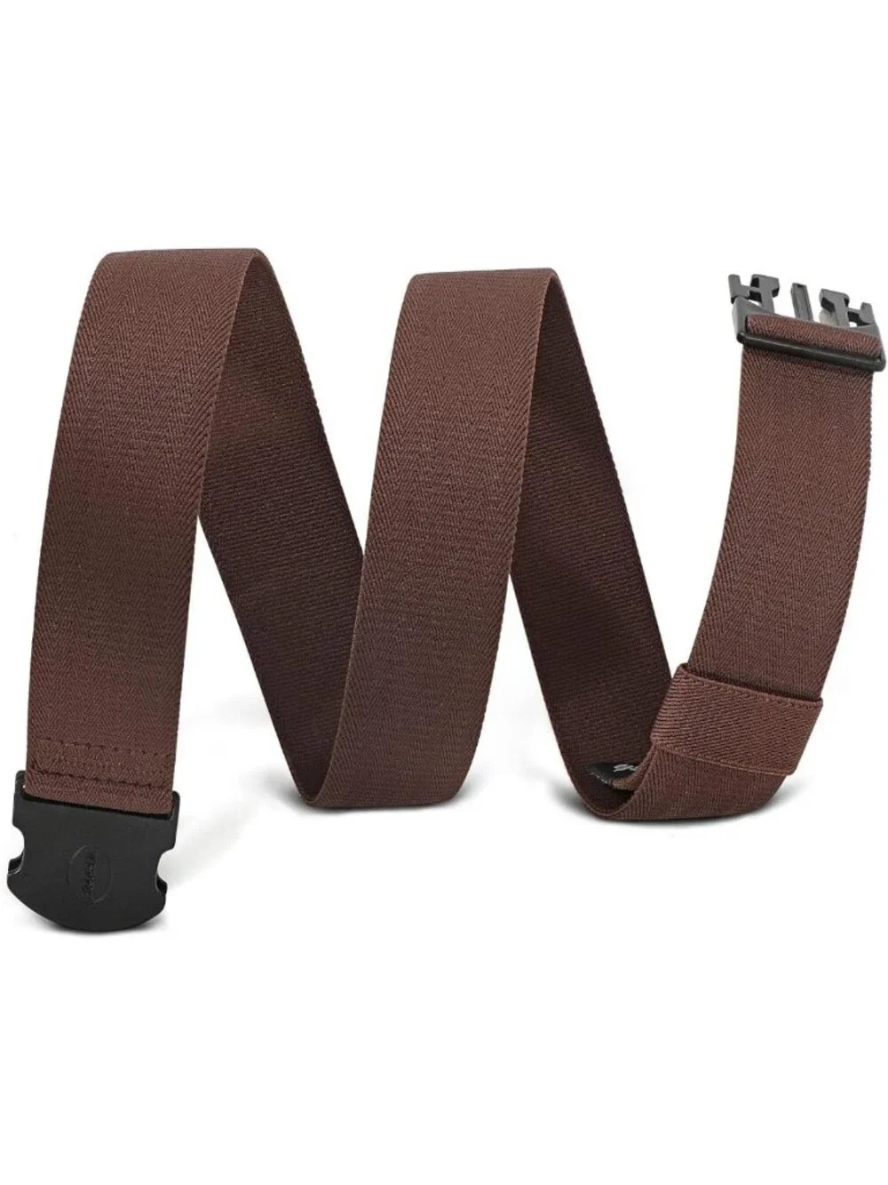 Unisex Elastic Stretch Adventure Belt - Adjustable Non-Metal Web Belt for Travel
